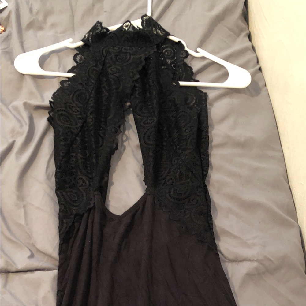 Fadhionnova dress long black dress that hugs body